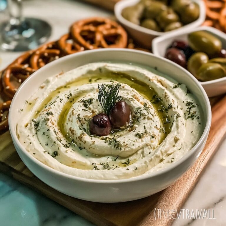 Dirty Martini Olive Dip Recipe