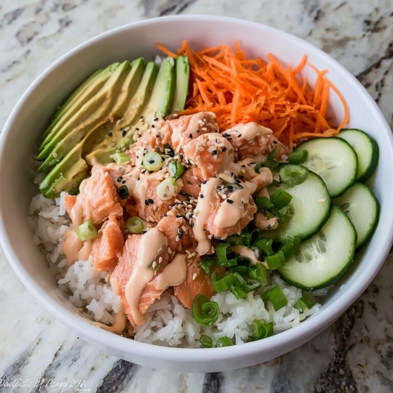 Amazing 30-Minute Baked Salmon Sushi Bowl Easy Dinner Recipe