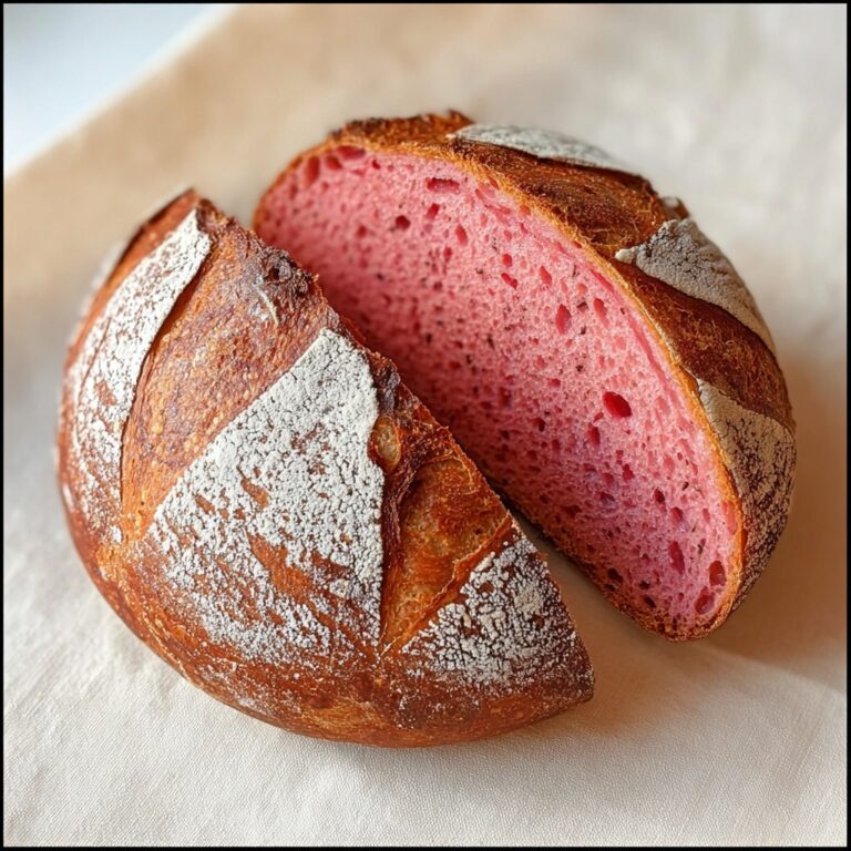 Pink Sourdough Bread Recipe
