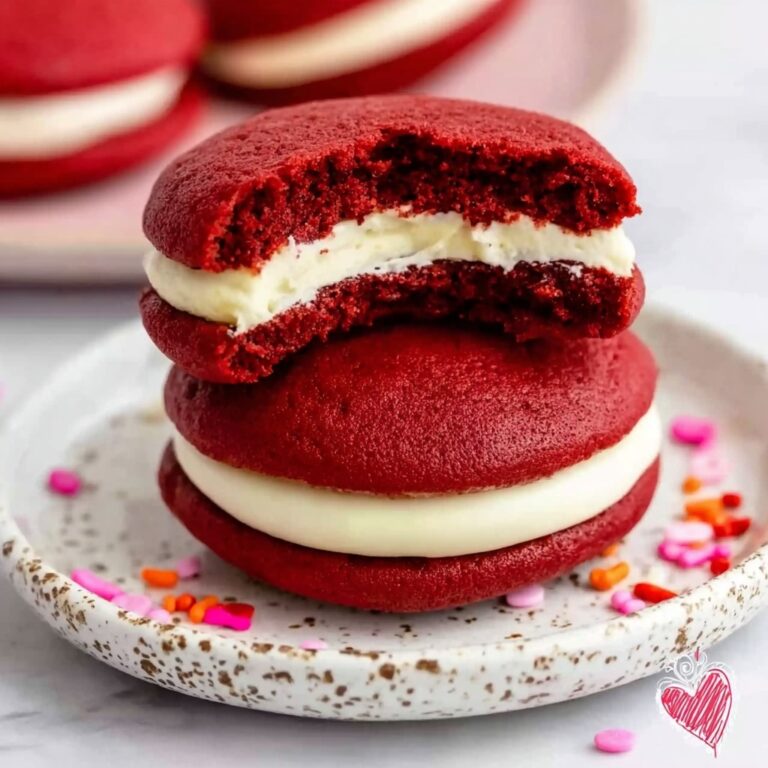 Red Velvet Whoopie Pies Recipe