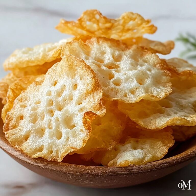 Crispy Cottage Cheese Chips Recipe