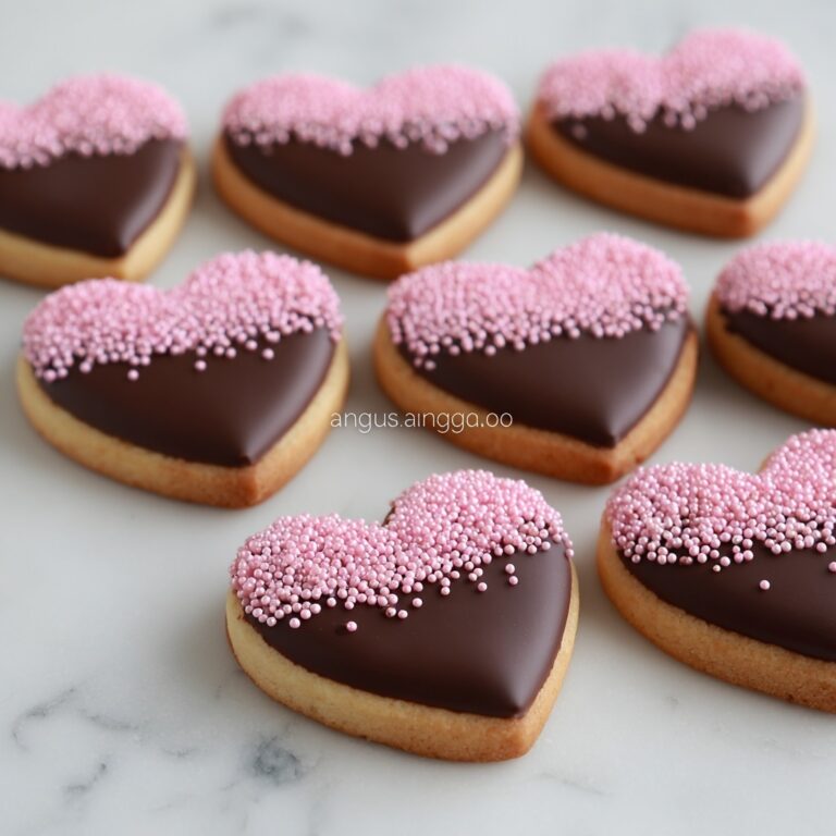 Chocolate Dipped Heart Cookies: The Ultimate Valentine’s Day Treat Recipe