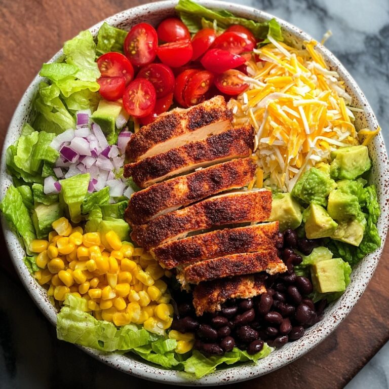 High Protein Southwest Chicken Salad Recipe